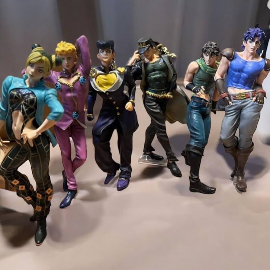一番くじジョジョの奇妙な冒険 フィギュアセット 6体＆J賞＆K賞